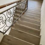 Scala dopo ristrutturazione restaurata